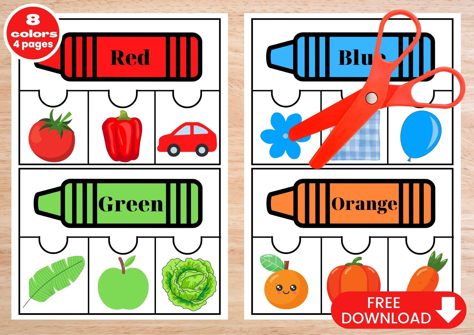 8 Colors Puzzle Match 